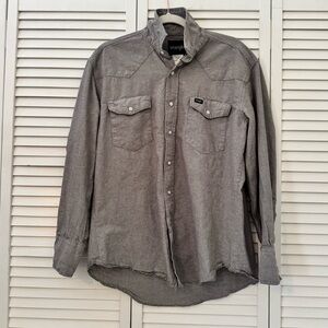 Wrangler Men's Gray Shirt